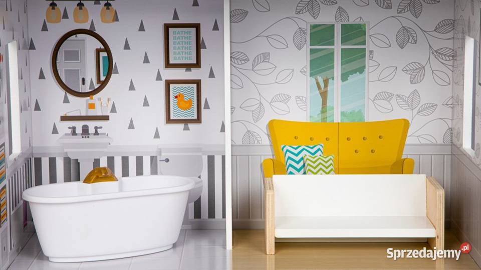 Domek lalek z meblami Rezydencja Grace Ecotoys podlaskie