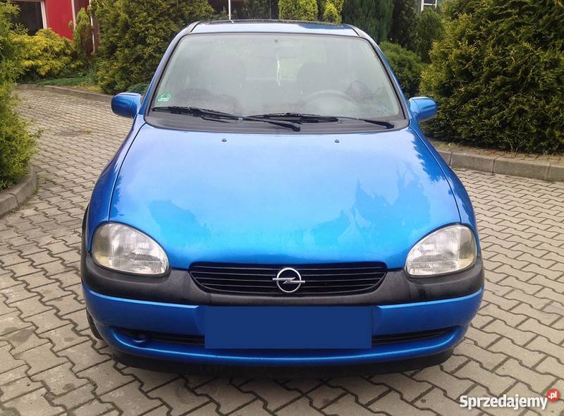 Opel Corsa B niebieski aluminiowe felgi Nowy Sącz sprzedam
