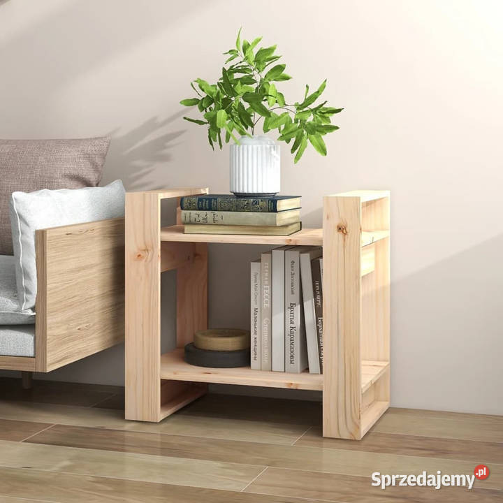 Regał na książkiprzegroda 60x35x57 lite drewno sprzedam
