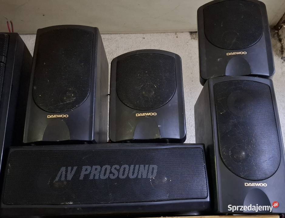 Zestawy głośnikowe AUX subwoofery Elektronika Wadowice