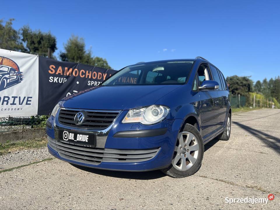 Volkswagen Touran diesel 2007 Klimatyzacja 1900cm3 śląskie Bielsko-Biała