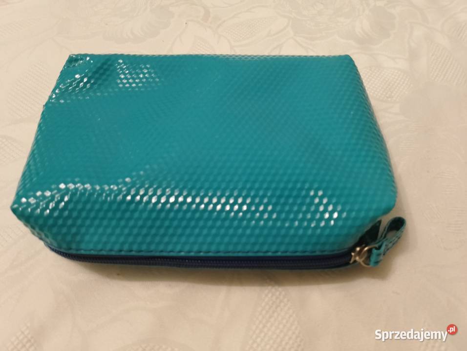 KOSMETYCZKA turkusowa Collistar z fakturą na Oborniki sprzedam