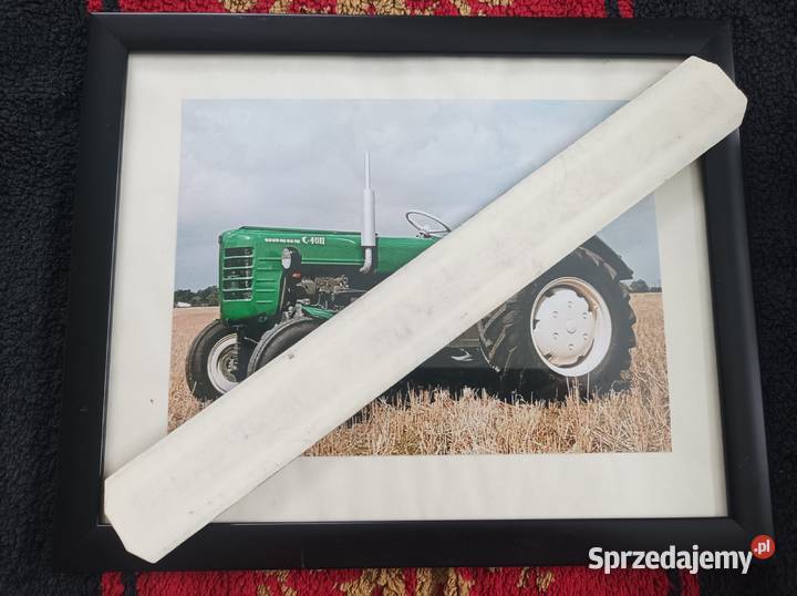 Obrazek z ciągnikiem Ursus 4011 pamiątka Lublin sprzedam