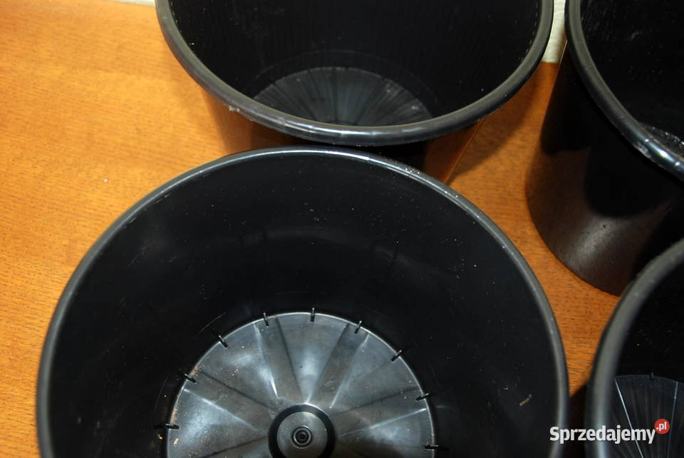 5 duże pojemniki plastikowe na sadzonki wiaderka mazowieckie Warszawa