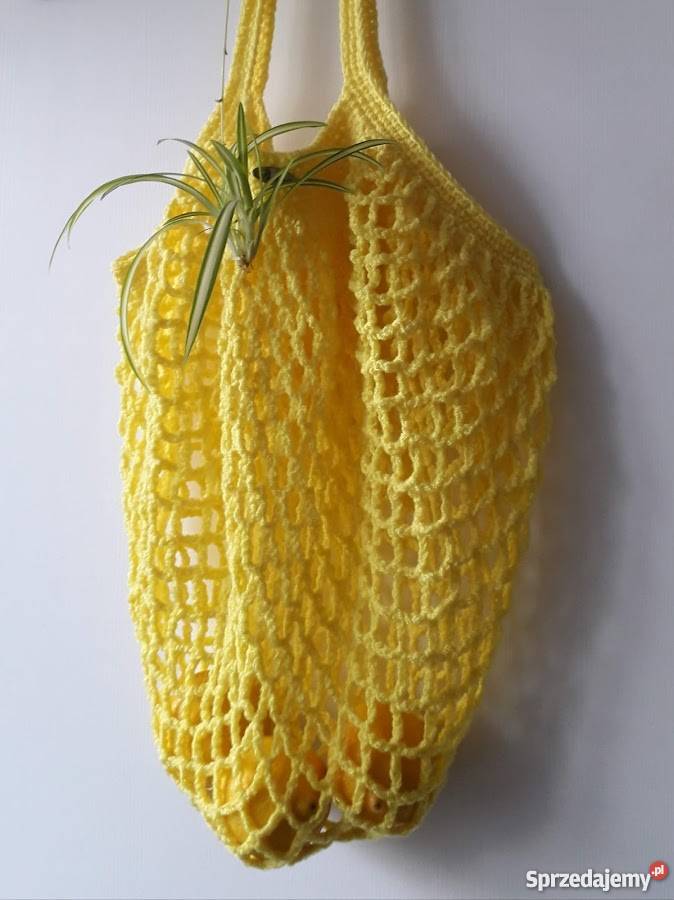 Siatka Paryżanka robiona na szydełku Lubin