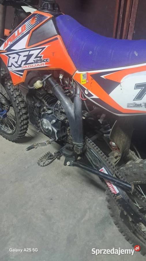 Cross apollo jaguar rfz Pojemność silnika 125cc Piekary Śląskie