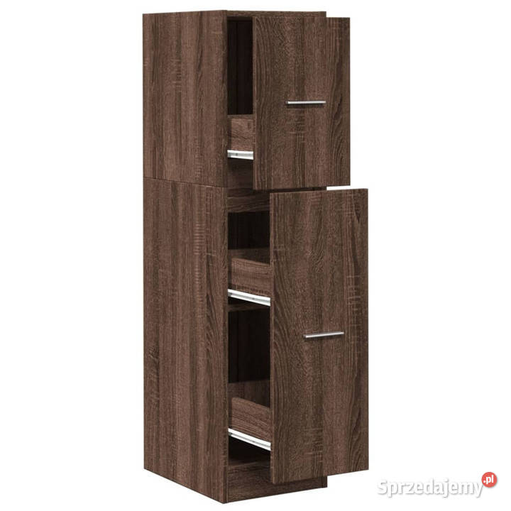 Szafka apteczna brązowy dąb 30x41x118 WM855166 Warszawa sprzedam