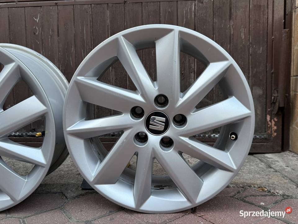 Alufelgi Seat 5x100 15 6J ET 38 VwSkoda Seat OE Biała Podlaska