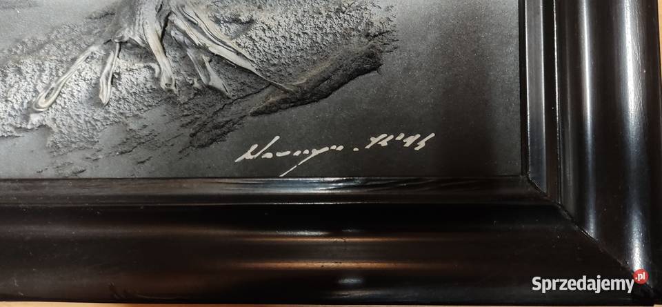 Obraz Strukturalny Relief Zbigniew Poraniewski Lutomiersk