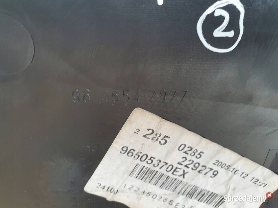 Peugeot 407 TAPICERKA PRZEDNICH DRZWI BOCZEK lubelskie Rudka sprzedam