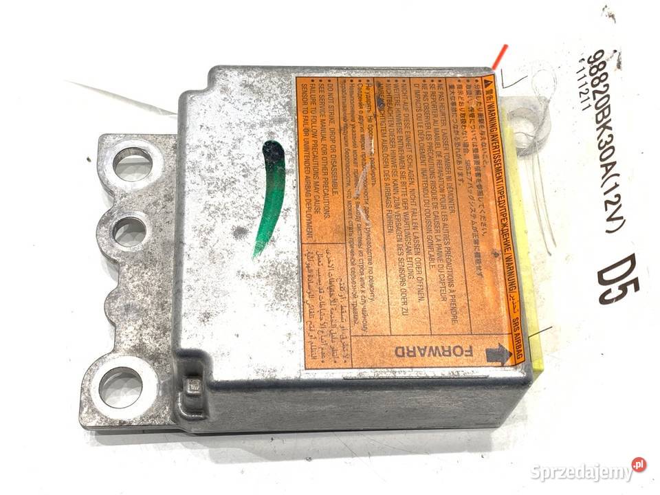 SENSOR AIRBAG NISSAN QASHQAI J10 98820BK30A 0614 podkarpackie sprzedam