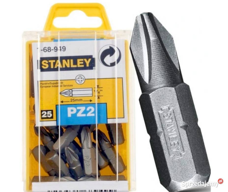 Stanley końcówka BIT PH 1 2 3 Ręczne Lublin