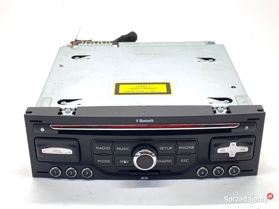 RADIO CITROEN C5 III 96778659ZD ODTWARZACZ