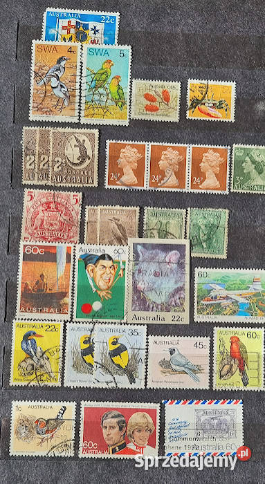 Znaczki zagraniczne różne lubuskie Zielona Góra