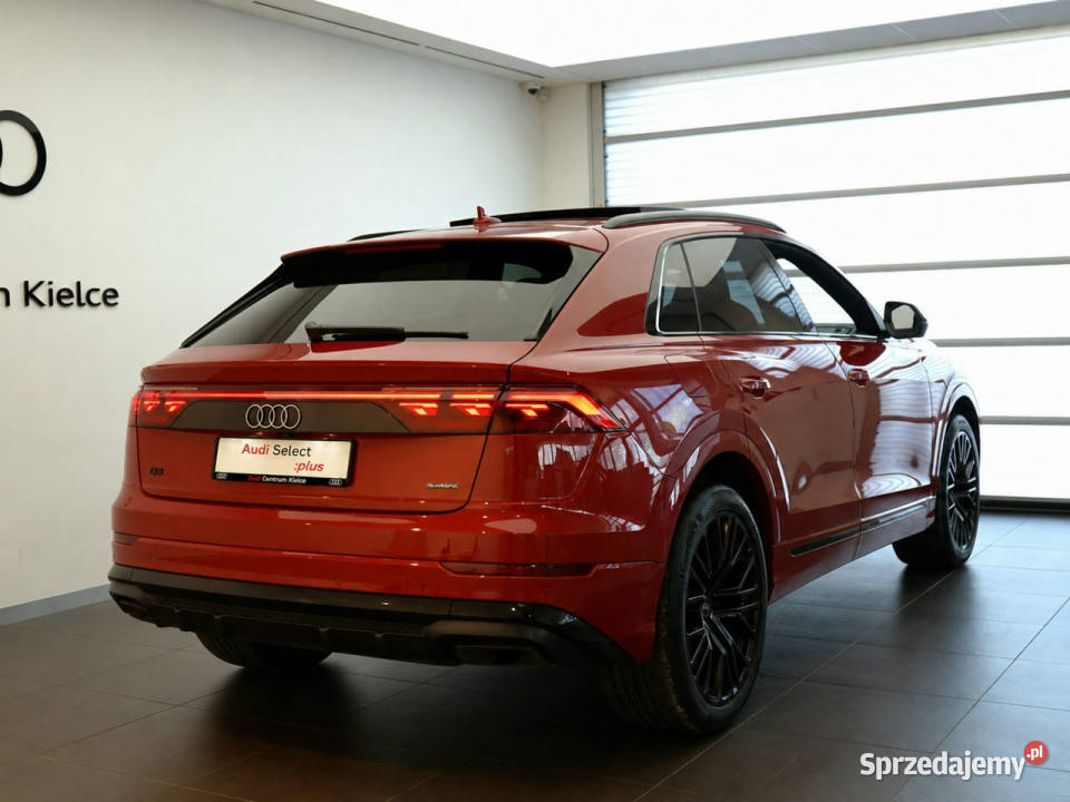 Audi Q8 60TFSIe 490 Sline BO MatrixHD Kamery360 Kielce
