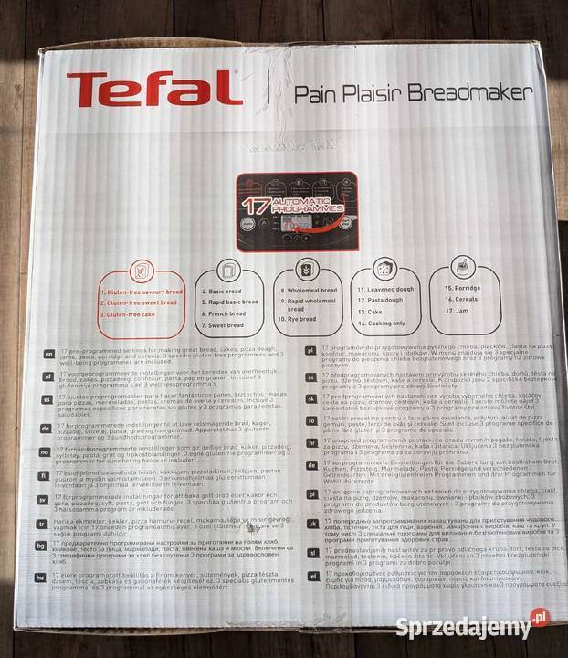Wypiekacz do chleba Tefal PF220838 Pain Plaisir
