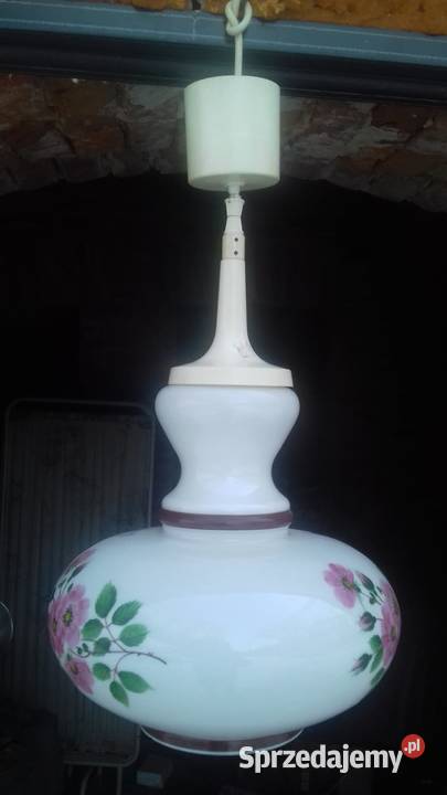Retro lampa wiszaca firmy Napako z 60 lat dolnośląskie Lubań sprzedam