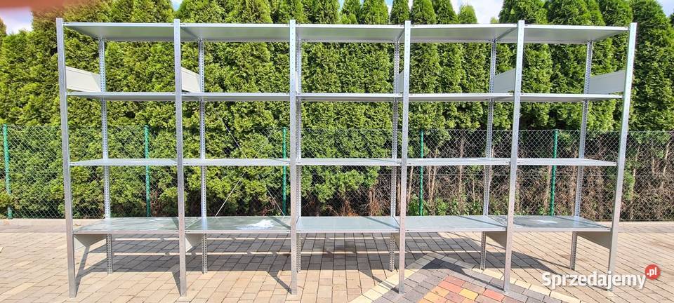 Regały magazynowe z demontażu 40gł x100x200300 Radomierz