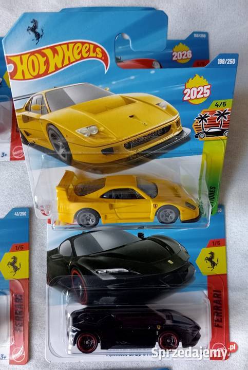 Hot Wheels zestaw Ferraristan modeli Plastik  Jaworzno
