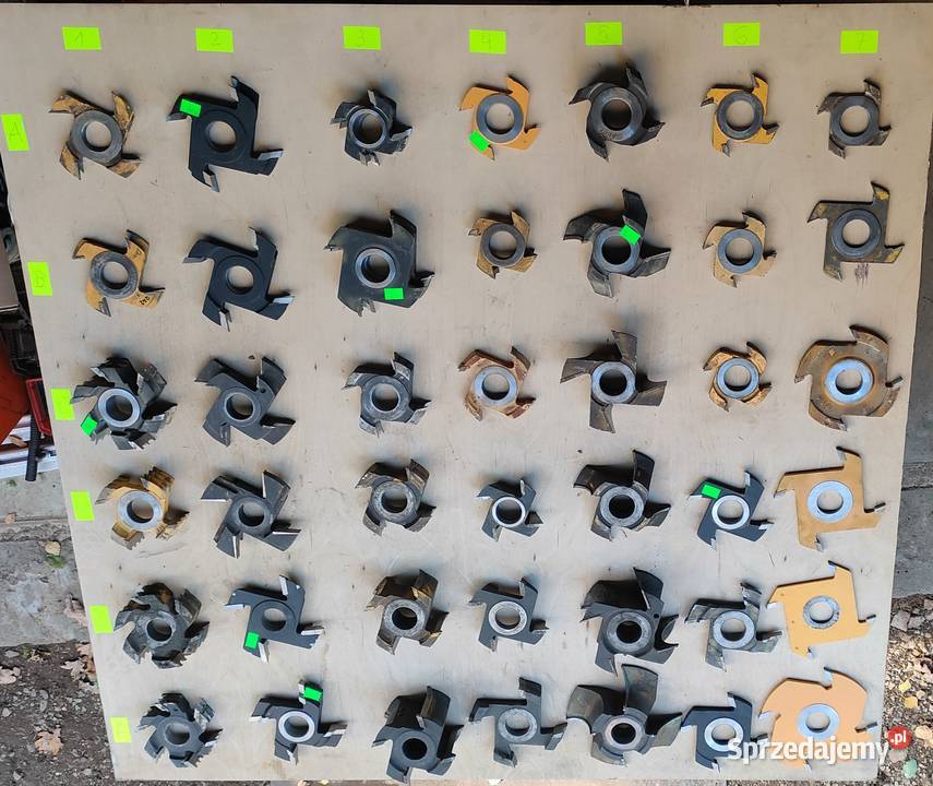 Frezy nasadzane proste kątowe profilowe do Suchedniów sprzedam