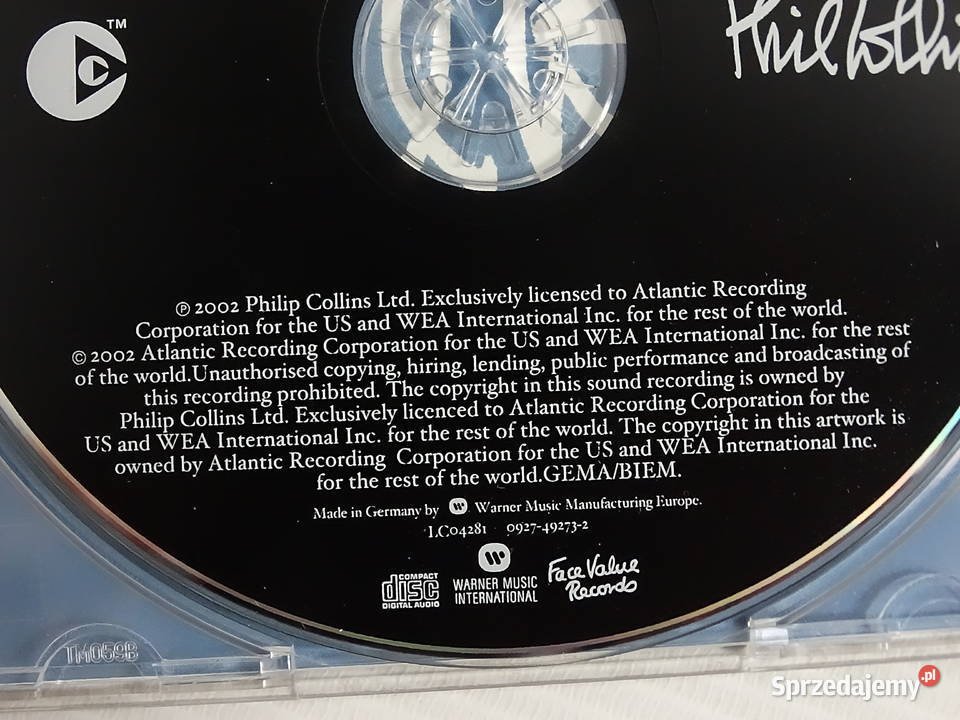 Phil Collins Testify Płyta CD Stan lubelskie Biłgoraj sprzedam