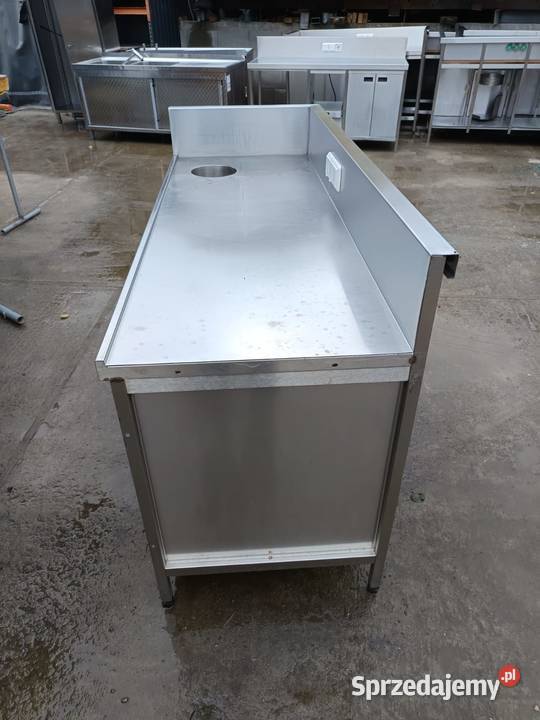 Szafka nierdzewna gastronomiczna blat nierdzewny Laskowa