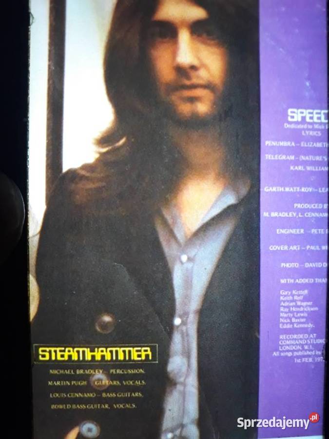 Archiwum blues rocka STEAMHAMMER Speech 1972 Kultura i Rozrywka Rzeszów