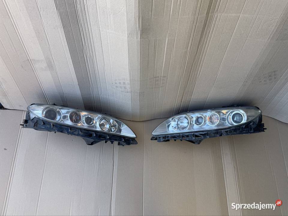 Reflektor lampa przód lewa prawa Mazda 6 gg gy Rok produkcji 2005 Lampy przednie Szczecin