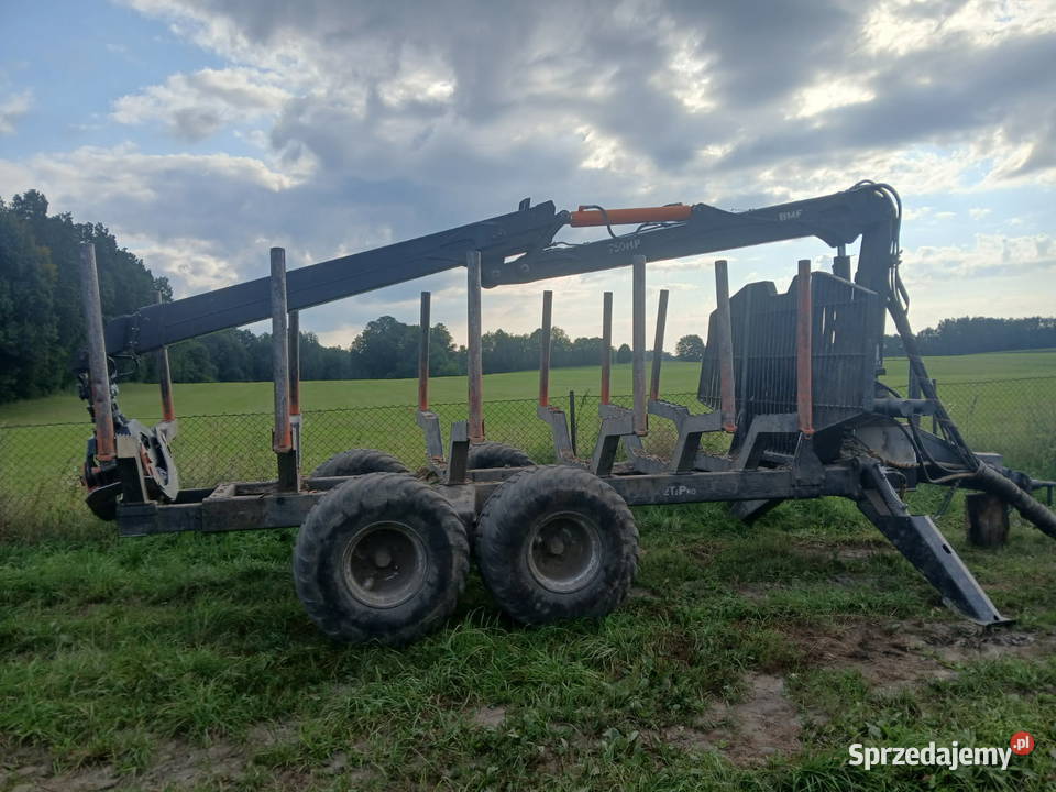 Przyczepa zrywkowa BMF 12 pro 750 Ostróda