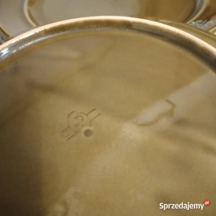 talerze PruszkówPRL Porcelana i szkło małopolskie Bukowno