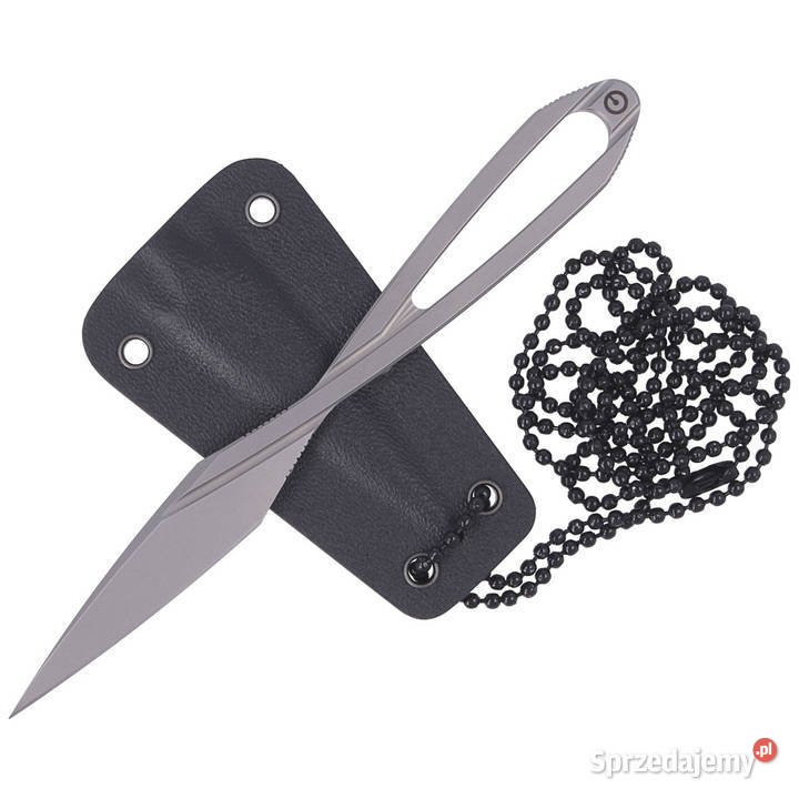 Nóż na szyję CIVIVI DArt Silver Bead Blasted D2 sprzedam