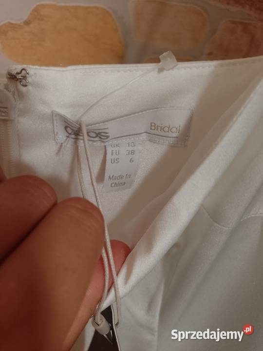 SM ASOS Design Ekskluzywna suknia ślubna z sprzedam