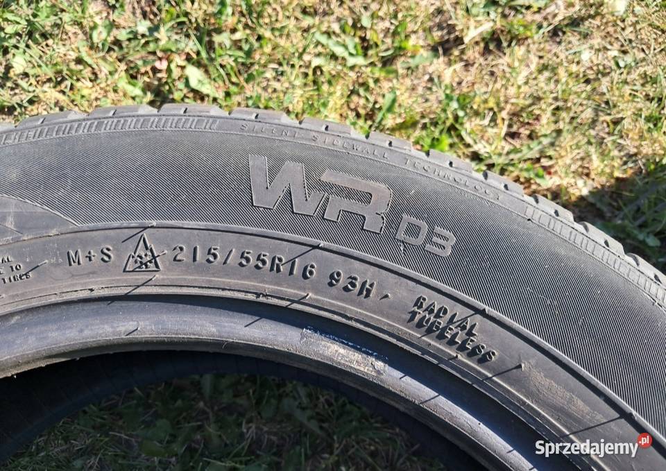 OPONY ZIMOWE Nokian WR D3 21555 R16 Poznań sprzedam
