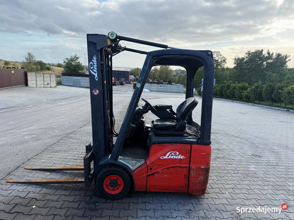 wózek widłowy elektryczny LINDE E12 TRIPLEX 46m Działoszyn