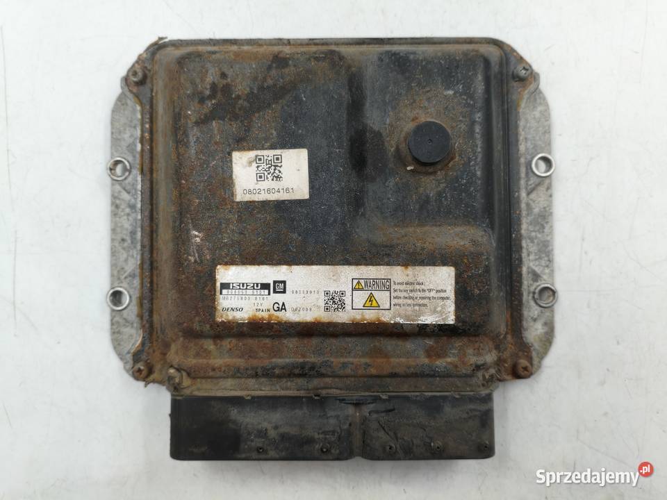 Sterownik Silnika Opel Zafira B 17 CDTI A17DTJ Wyszków