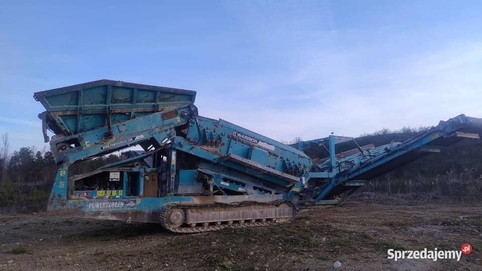 Przesiewacz wibracyjny Powerscreen Warrior 1800