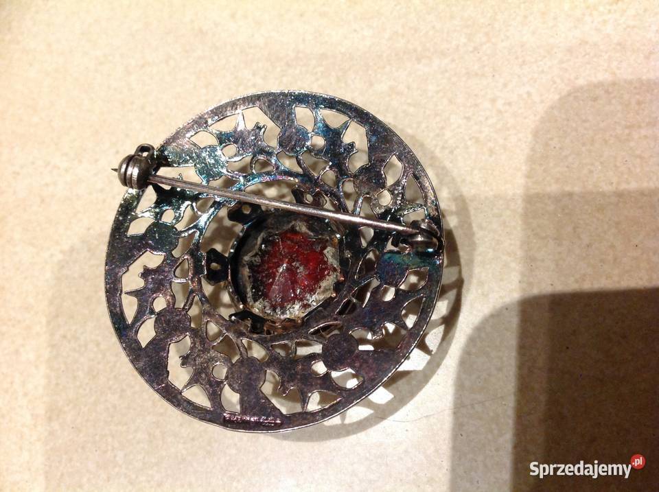 Broszka MIZPAH Vintage Sygnowana Nowa Sól