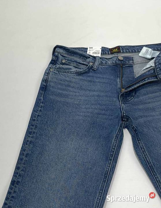Spodnie męskie jeansy Lee West Blue Abbys W34 Łódź
