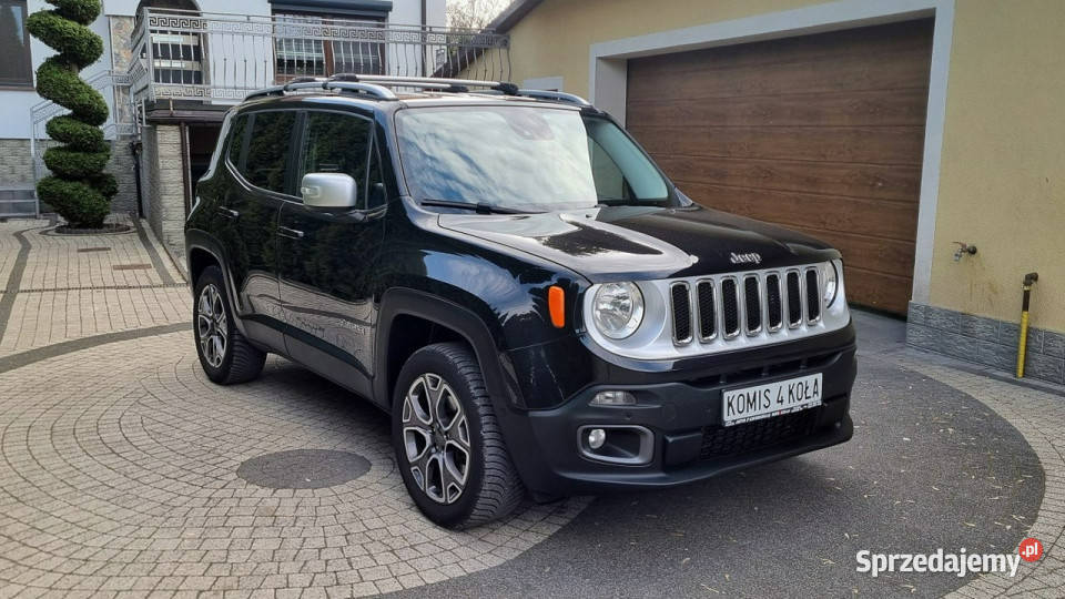 Jeep Renegade Navi 20 4x4 Limited Serwis mazowieckie Płońsk sprzedam