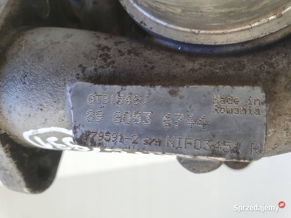 TURBOSPRĘŻARKA Opel Astra IV J 17 CDTI turbo Rudka