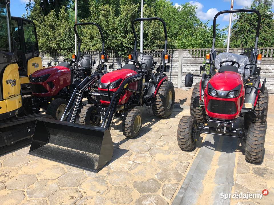 Japoński ciągnik YANMAR SA424 Demo 26 4x4 Yanmar łódzkie Łagiewniki Nowe