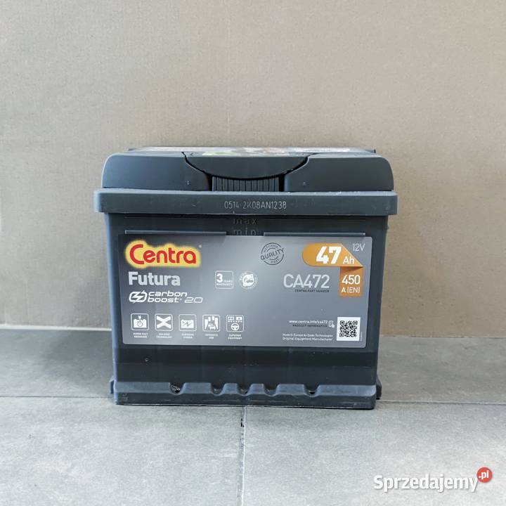 Akumulator Centra FUTURA 47Ah 450A EN PRAWY PLUS Łódź