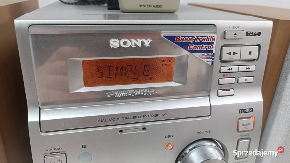 SONY CMTCP100 Komplet Stereo Poznań