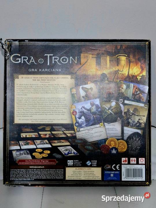 Gra o tron karciana fabularna kolekcjonerska Kraków
