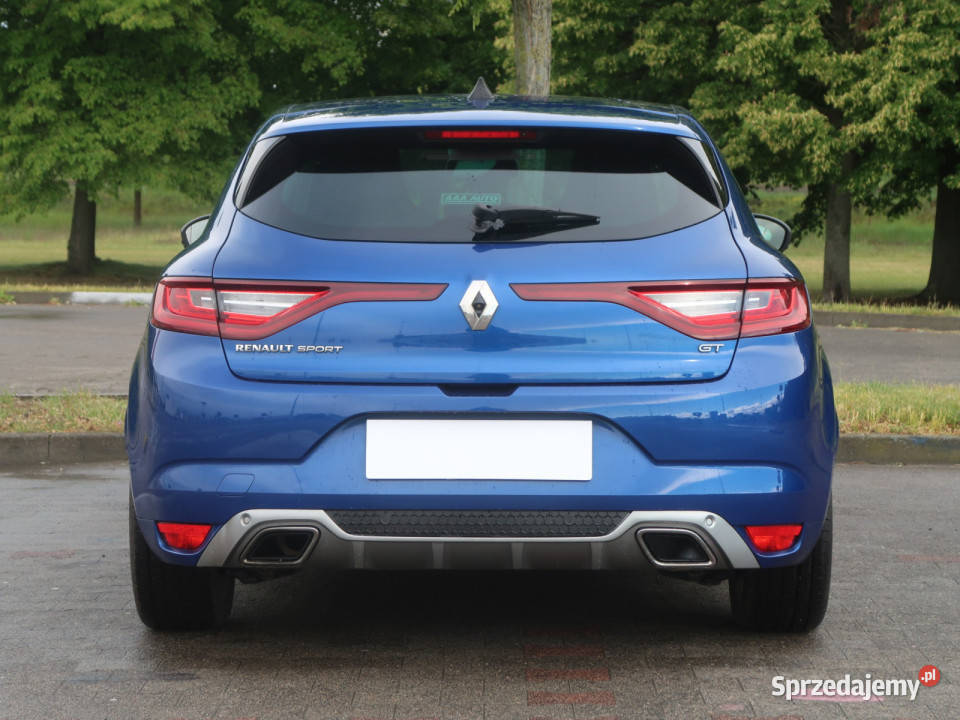 Renault Megane 16 TCe GT niebieski Bielany Wrocławskie