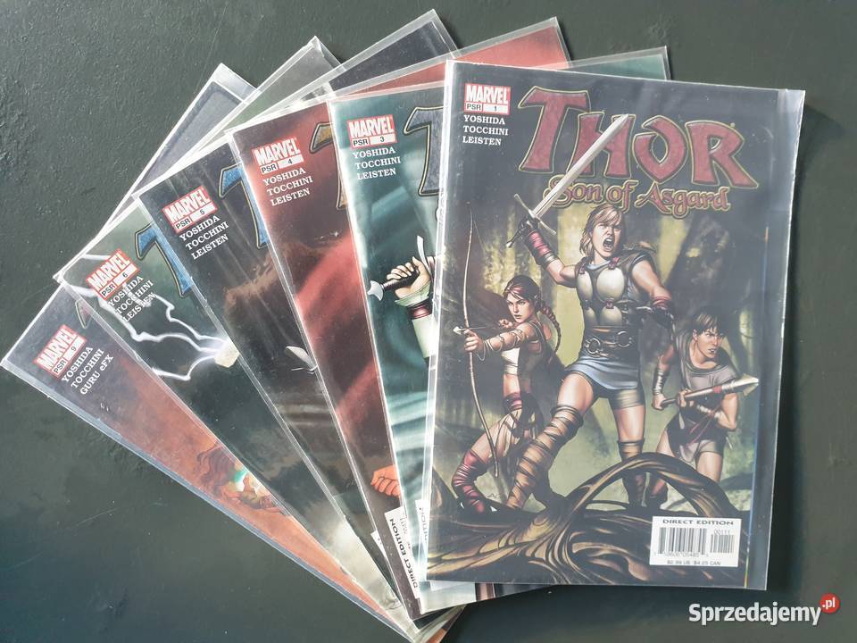 Thor Son Of Asgard zestaw 6 komiksów Marvel USA