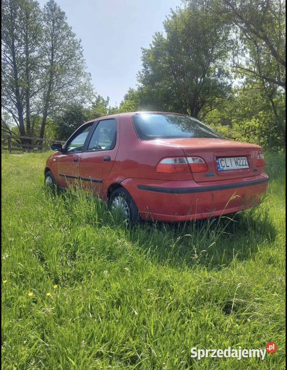Fiat Albea 12 16V LPG 1 właściciel Salon Polska manualna Lipno sprzedam