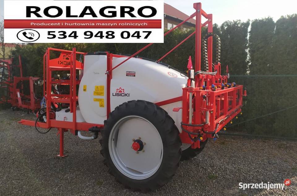 Opryskiwacz polowy ciągany Firmy Lisicki