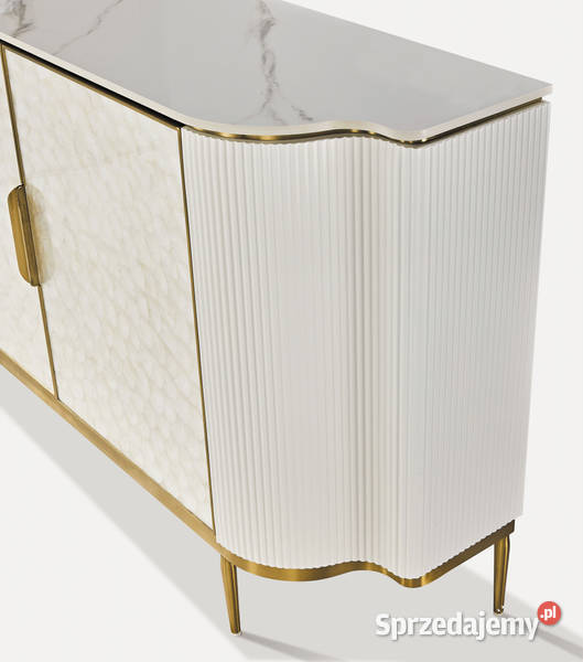 Komoda jasnozłota Champion Glamour Premium z