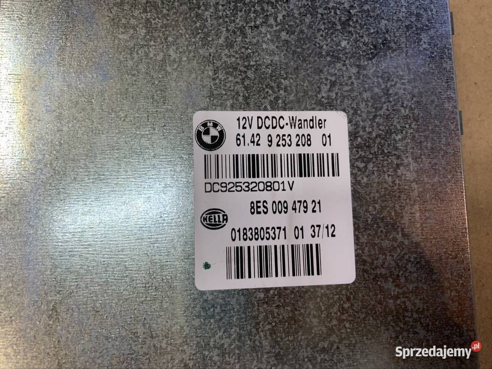 9253208 moduł sterownik napięcia bmw x1 e84 lift Szczecin sprzedam